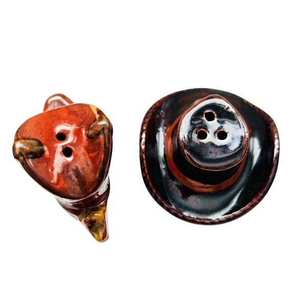 Canyon Ranch by HOMESTUDIO Cowboy Boot and Hat Salt and Pepper Shakers - Picture 5 of 5